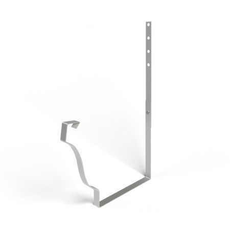 Держатель желоба 120х86х295 БЮДЖЕТ (3 мм) полиэстер RAL9003