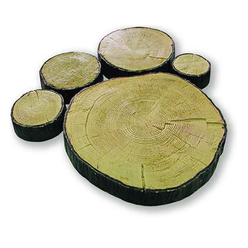 Тротуарная плитка Арт Альянс Пеньки D460 Серый