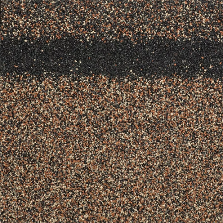 Коньково-карнизная черепица Технониколь Бронзовый микс 5 м2