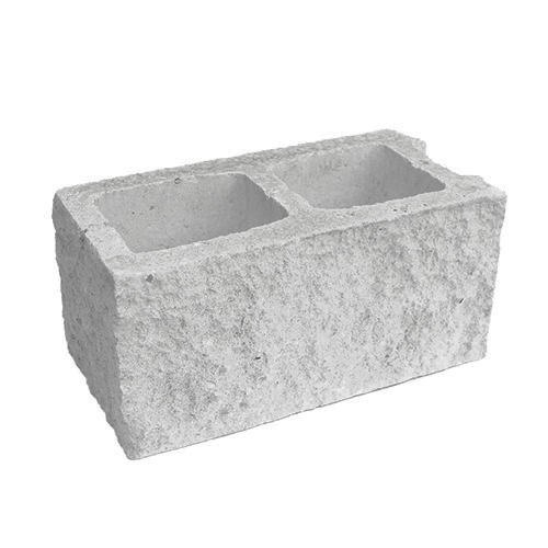 Сплитерный стеновой блок угловой ССБУ 39 серый