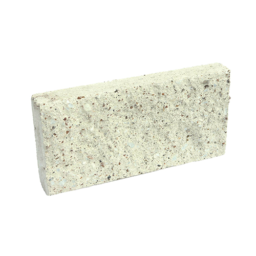 Сплитерная плитка ПО 39 белый цемент с мраморной крошкой коралл