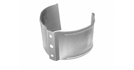 Кронштейн трубы на кирпич 125*90мм Aluzinc