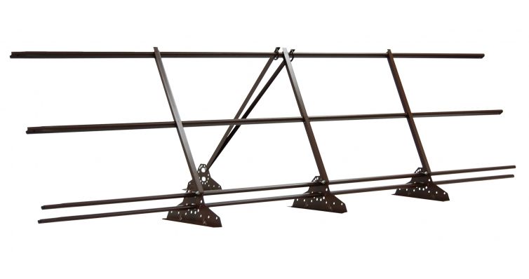 Ограждение фальцевой кровли Grand Line 0,9м со снегозадержателем