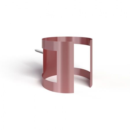 Держатель трубы D150 (саморез) RAL3011