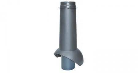 Выход канализации Pipe-VT 110 изолированный серый