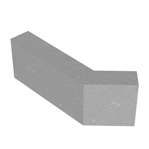 Сплитерный перегородочный блок Г-образный "135" ССПГ "135" серый