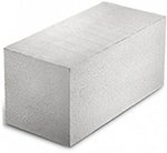 Газобетонный стеновой блок ГРАС D300 600*250*250