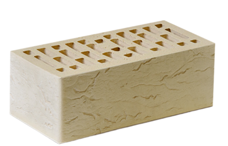 Маркинский кирпич лицевой 1.4НФ бежевый риф Маркинский кирпич лицевой 1.4НФ бежевый риф