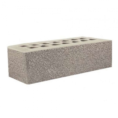 Железногорский кирпич лицевой 0,7НФ серый пена