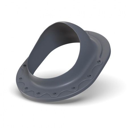 Проходной элемент 0-160 мм для гладкой кровли серый