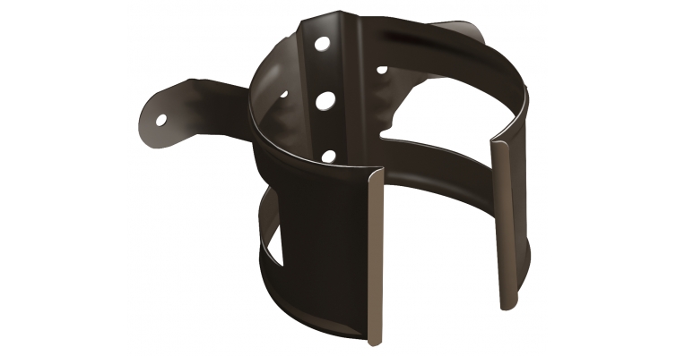 Кронштейн трубы на дерево 150*100мм Granite