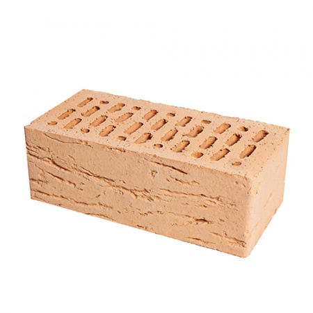 Кирпич Уралглавкерамика лицевой кремовый рустика меланж 1,4НФ