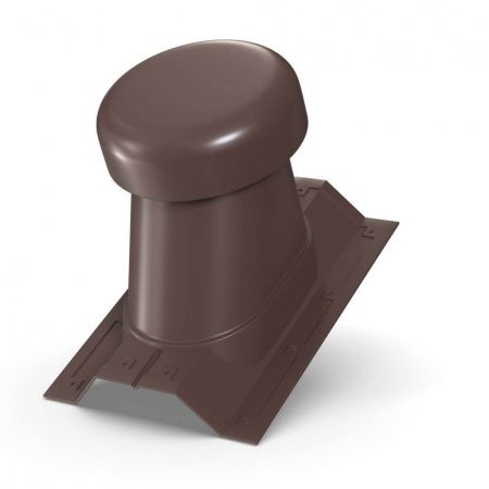 Выход универсальный Металл Профиль Ø110/200 на профнастил НС-35 RAL8017