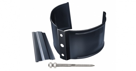 Кронштейн трубы на кирпич 125*90мм окрашенный