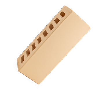 Брянский лицевой кирпич слоновая кость 0,9НФ