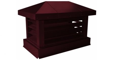 Дымник с жалюзи Satin Matt