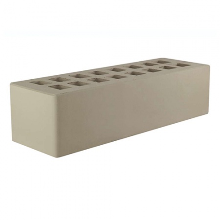 Железногорский кирпич лицевой 0,7НФ серый гладкий