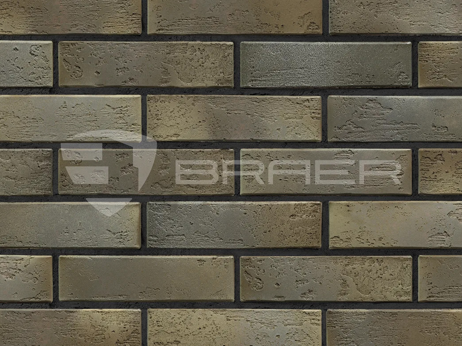 Кирпич облицовочный браер BRAER Pro 2.10, 1 НФ, М150