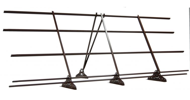 Ограждение для фальцевой кровли Grand Line 1,2м со снегозадержателем