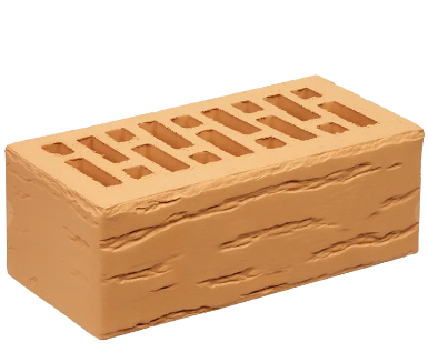 Кирпич лицевой Старый Оскол 1,4НФ солома миндаль