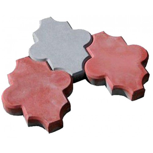 Брусчатка вибролитье Арт Альянс Клевер гладкий 220 х 270 х 45 (28шт./90кг) Другой