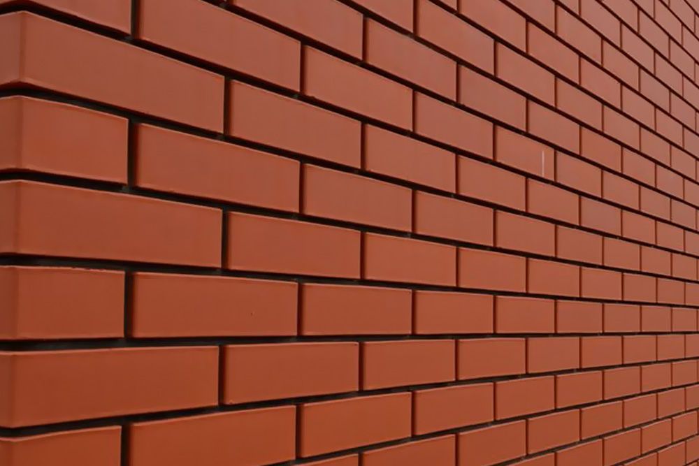 Белебеевский кирпич лицевой 0.9НФ красный гладкий