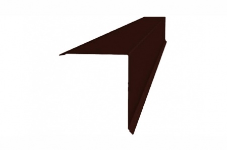 Конек односкатной кровли 160*160 Zn 0.4-0.55