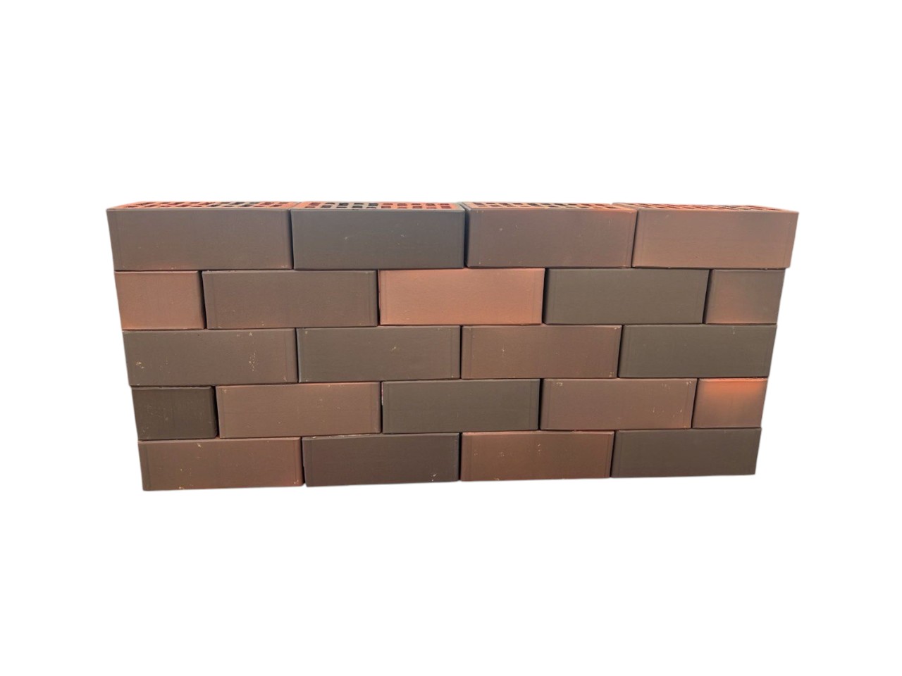 Арский кирпич Флеш Россо 1,4 НФ гладкий