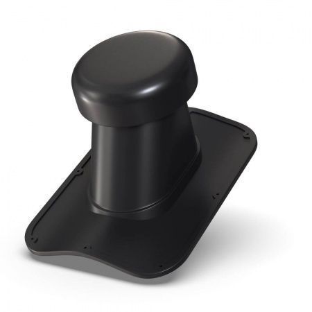 Выход универсальный Металл Профиль Ø110/200 на металлочерепицу RAL9005