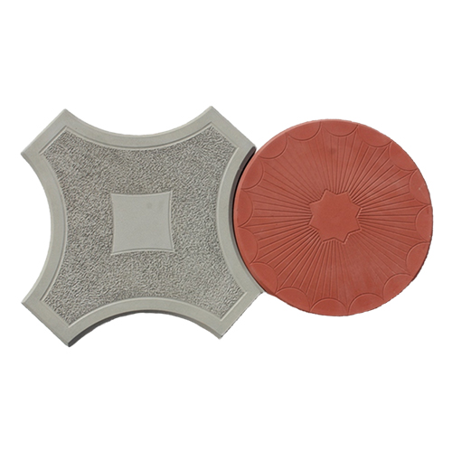 Брусчатка вибролитье Арт Альянс Граль звезда круг 245 х 245 х 45 Серый