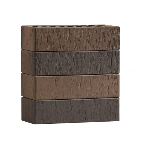 Кирпич лицевой Volgabrick Руст 1НФ №82