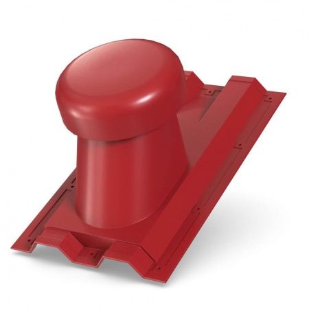 Выход универсальный Металл Профиль Ø110/200 на профнастил С-21 RAL3011