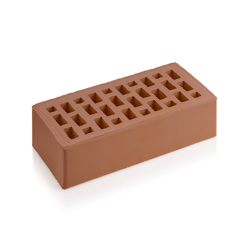 Челнинский кирпич керамический 1НФ бордо 09 гладкий