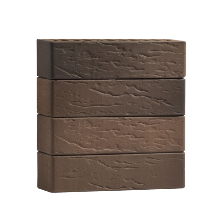 Кирпич лицевой Volgabrick Руст 0,7НФ №70