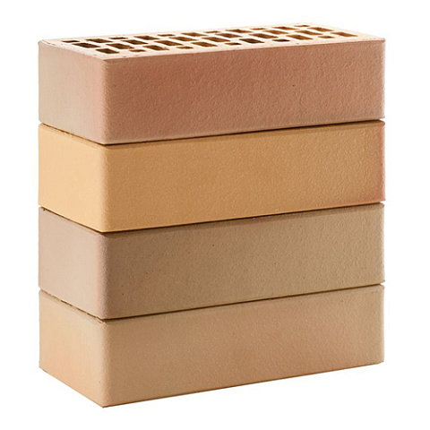 Кирпич ЛСР лицевой керамический пустотелый 1НФ