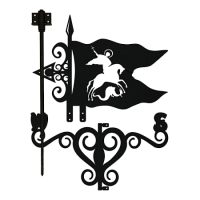 Флюгер Люкс «Георгий Победоносец»