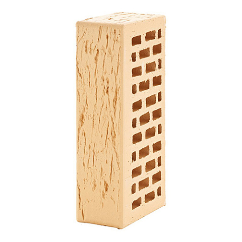 Кирпич ЛСР лицевой керамический пустотелый 1НФ