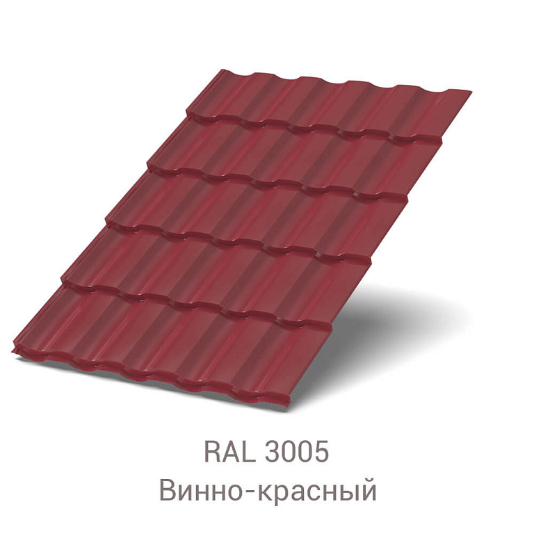 Металлочерепица Монтекристо NormanMP 0.5