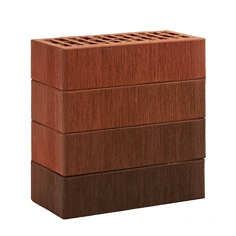 Кирпич ЛСР лицевой керамический пустотелый 1НФ