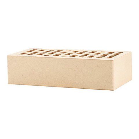 Кирпич ЛСР лицевой керамический пустотелый 1НФ